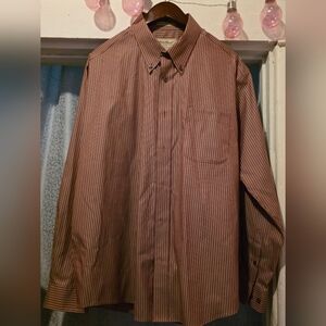 Eddie Bauer Striped Button Down